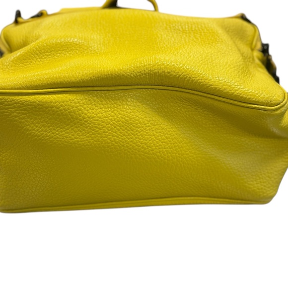 Yellow Leather Handbag - Picture 5 of 5